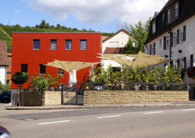 Neubau Anbau Hotel Lamm in Hebsack